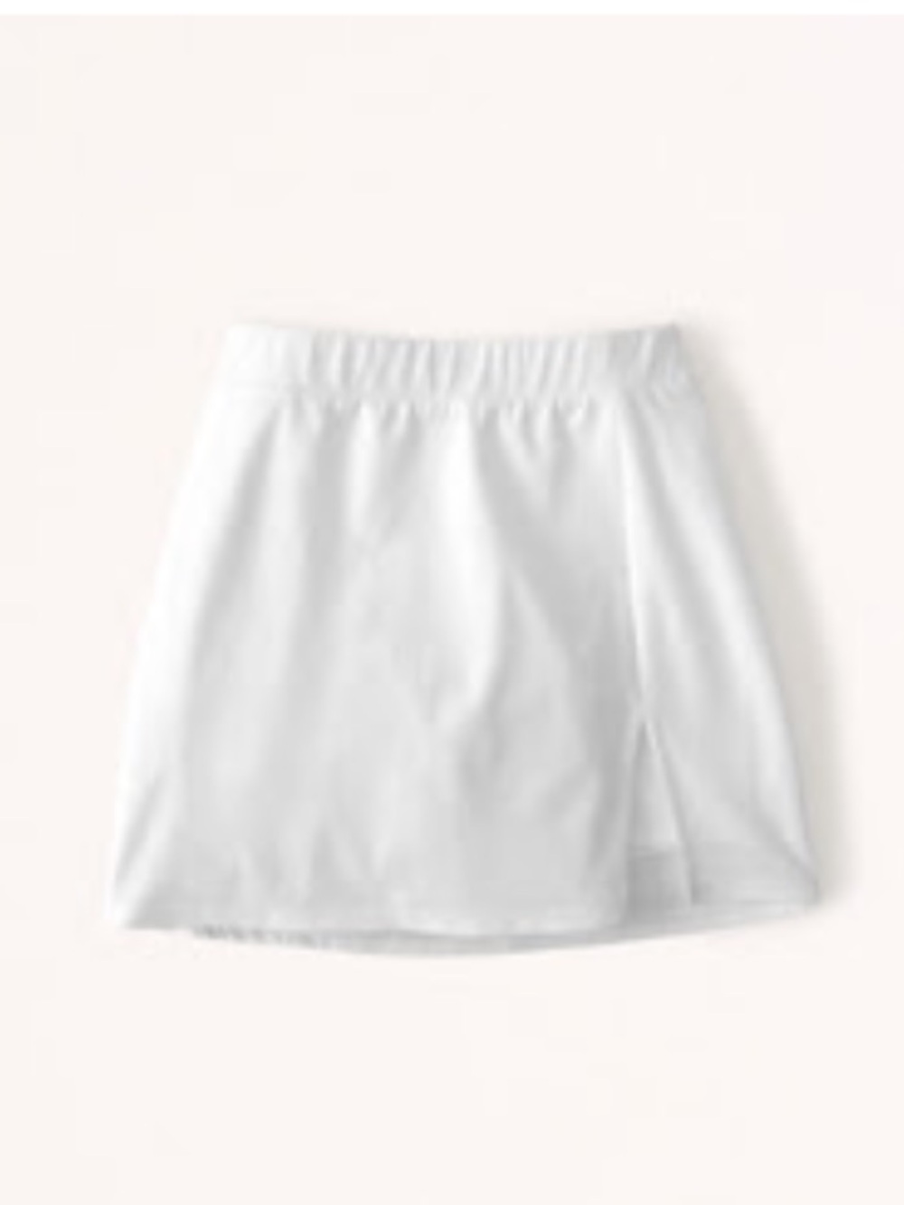 Abercrombie & Fitch Clean Traveler Skort in White